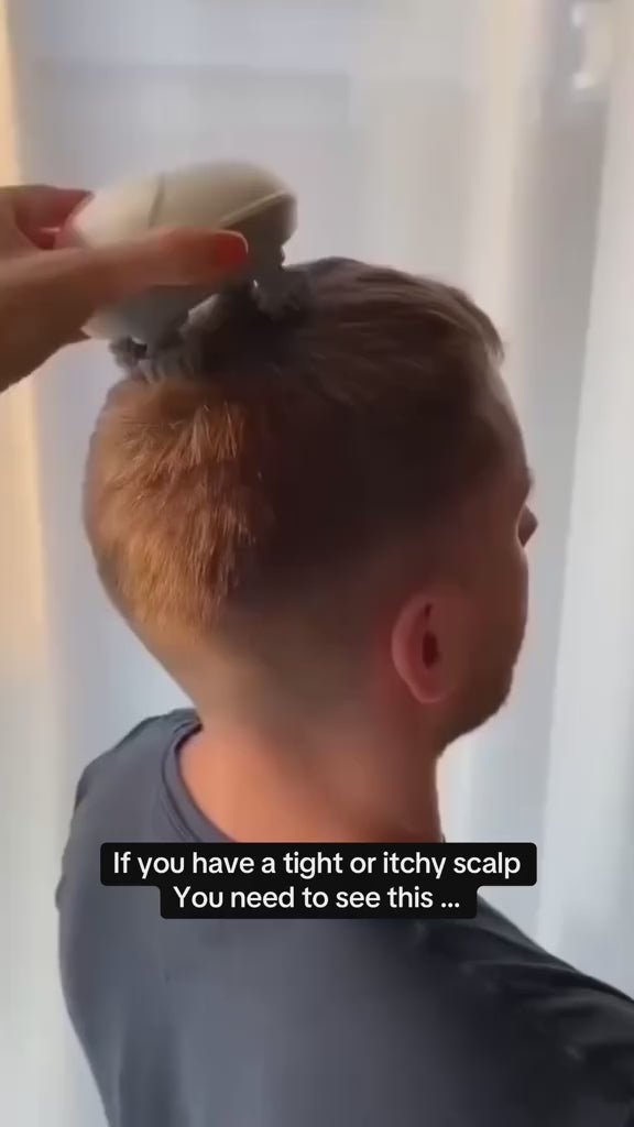 Electric Scalp Massager – Stress Relief & Hair Growth Tool