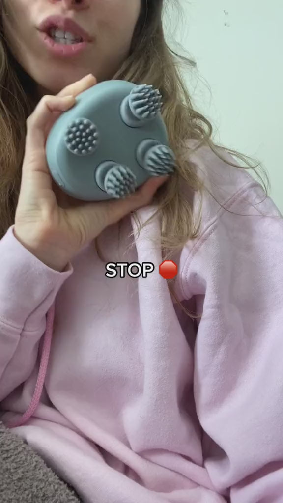 Electric Scalp Massager – Stress Relief & Hair Growth Tool